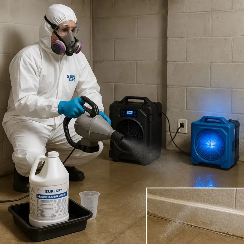 Sanitization and Odor Removal process in Berrien Springs, MI