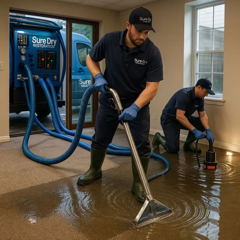Water Extraction and Removal process in Berrien Springs, MI